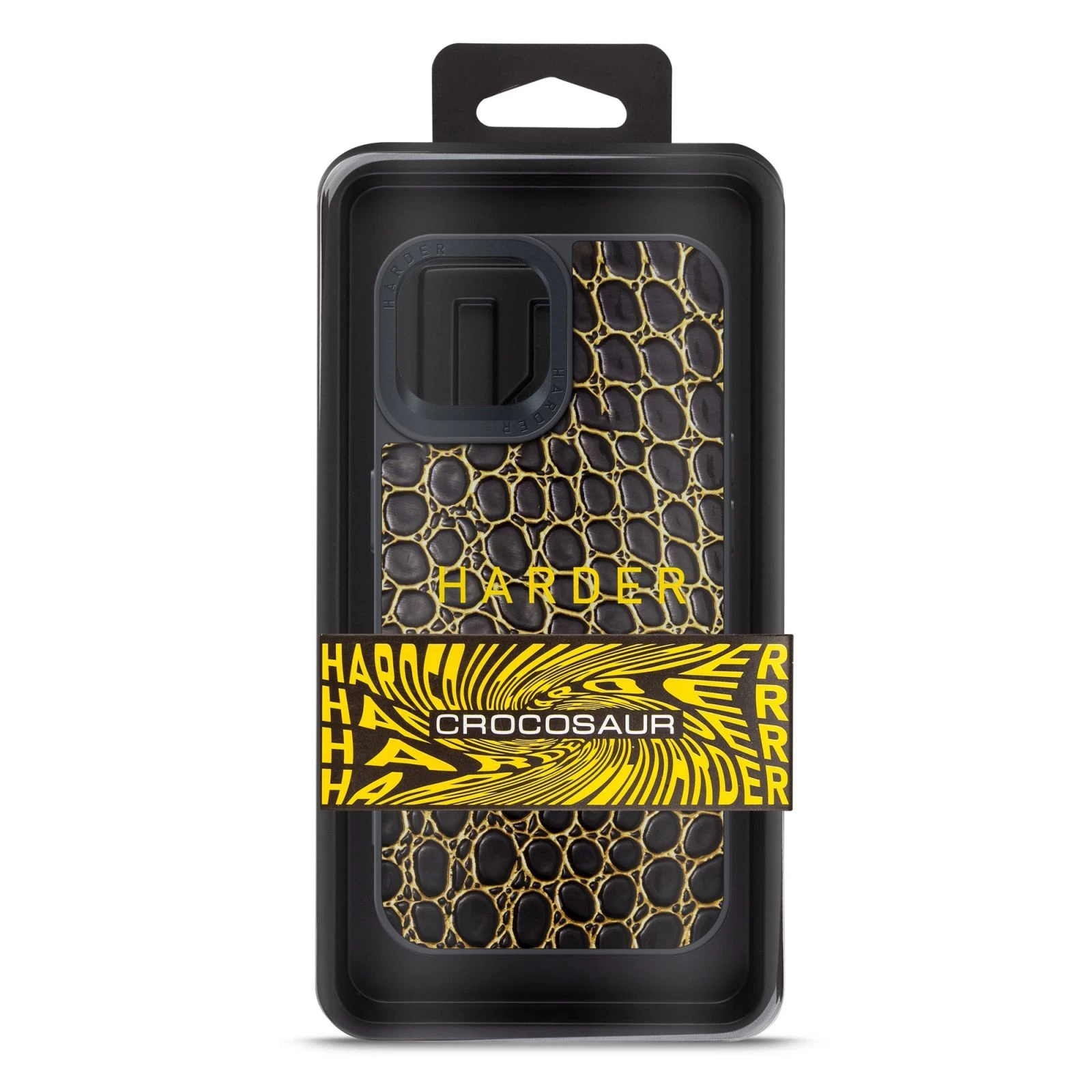 Чохол для мобільного телефону Harder Crocosaur Apple iPhone 14 Black (ARM76713) (UA) Сумісність із брендом: Apple;
