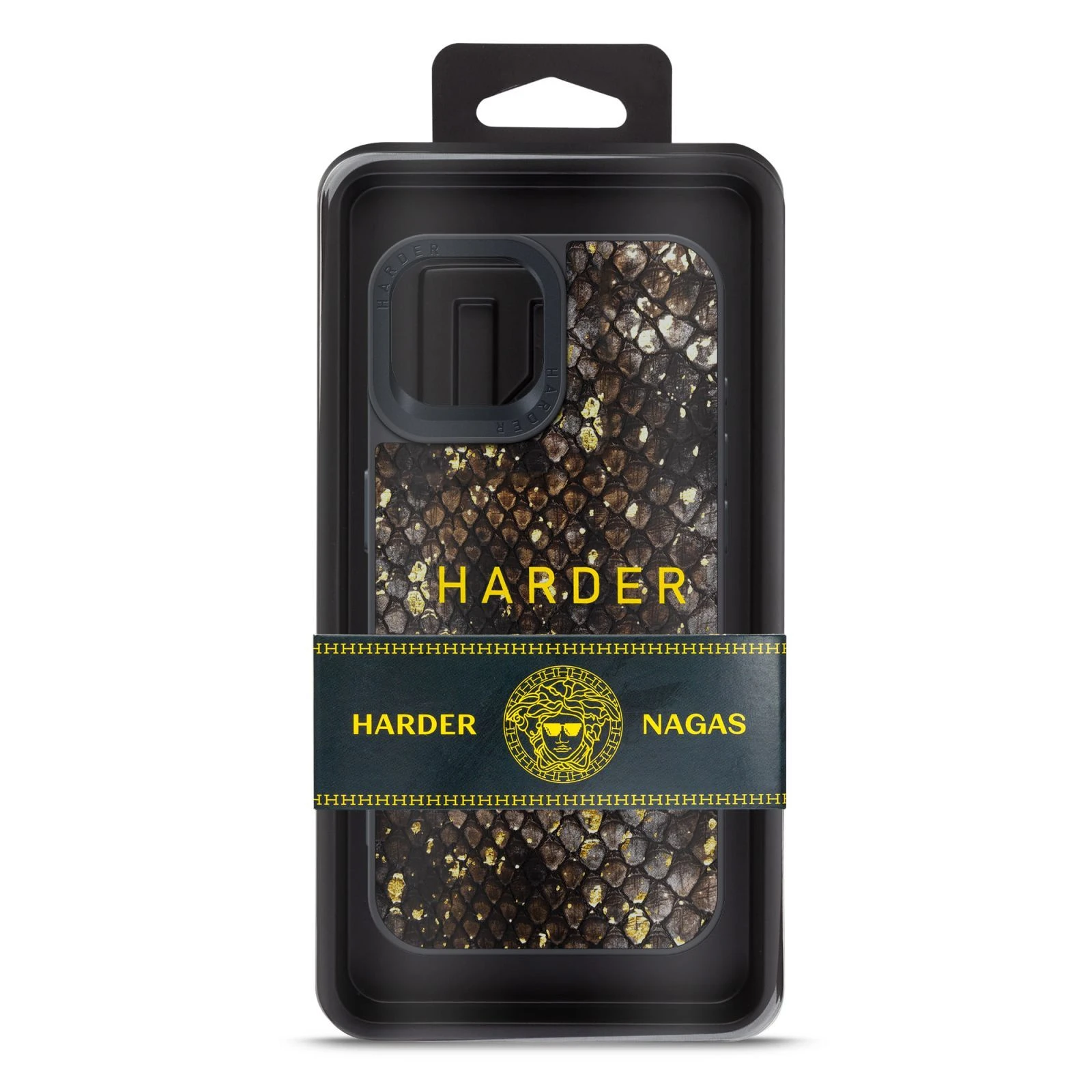 Чехол для мобильного телефона Harder Nagas Apple iPhone 15 Black (ARM76732) (UA) Совместимость с брендом Apple