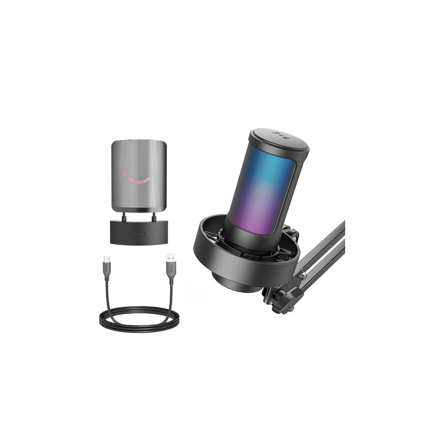 Fifine A8T USB Black (A8T) (UA) Тип: конденсаторний;