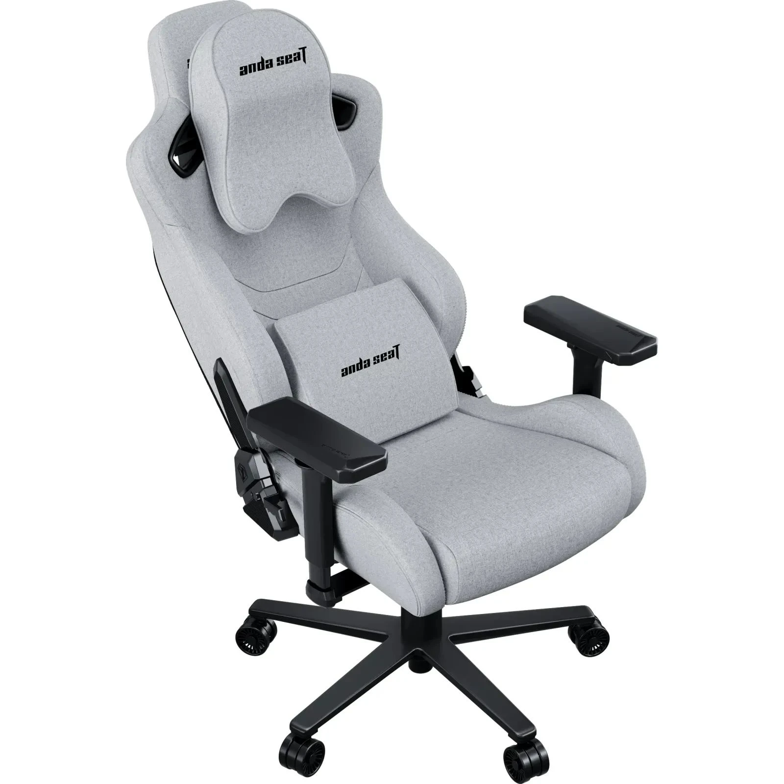 Anda Seat Kaiser 2 Pro Fabric Size XL Grey (AD12YXL-17-G-F-G01) (UA) Предел наклона спинки 160°