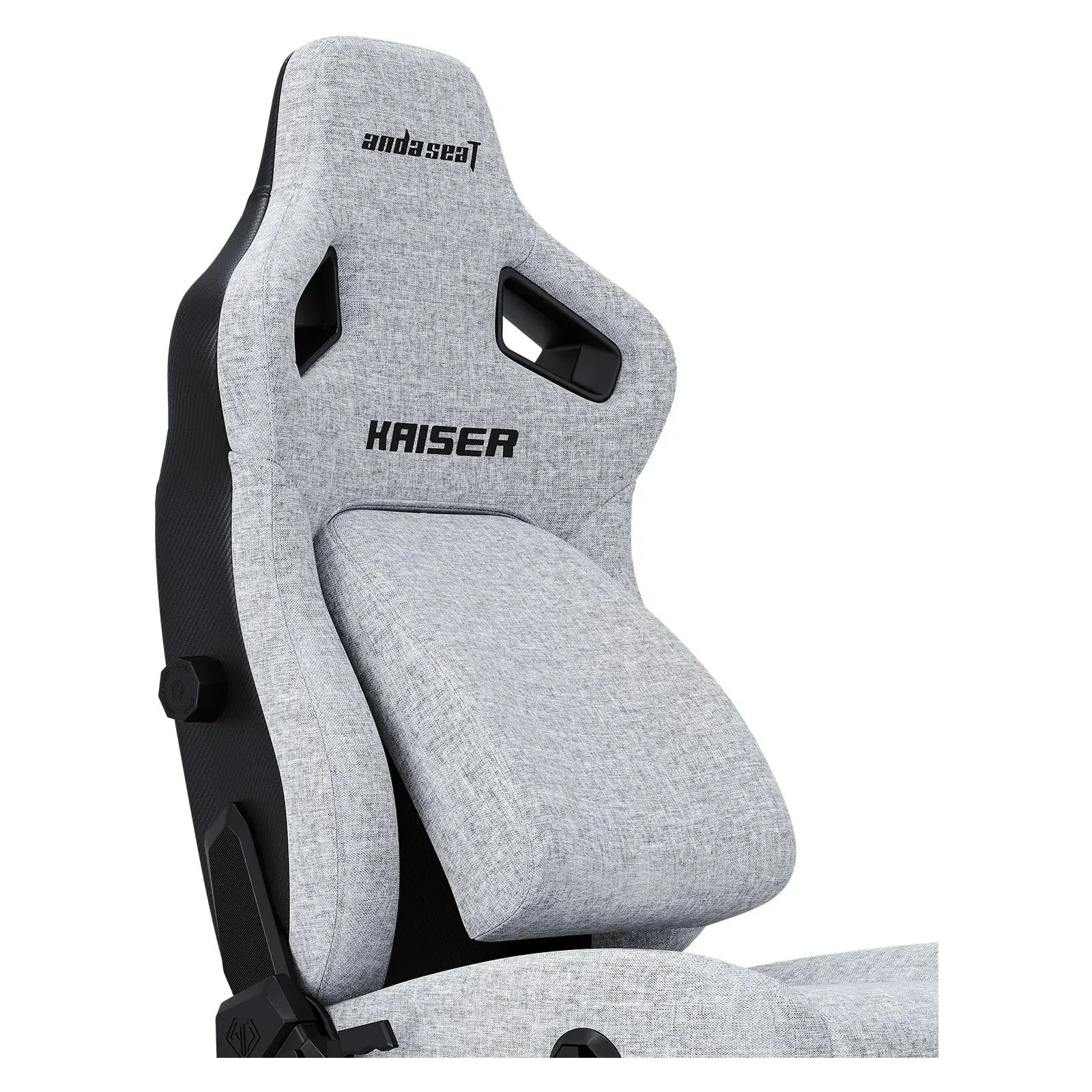 Anda Seat Kaiser 4 Fabric Size XL Grey (AD12YDDC-XLL-20-G-CF) (UA) Настройка смягчения поясницы нет
