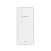 Canyon 20000mAh, Input 5V/2A, Output 5V/2.1A(Max), White (CNE-CPB2001W) (UA)