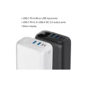Canyon PB-301 30000mAh PD/20W, QC/3.0 (CNE-CPB301B) (UA)