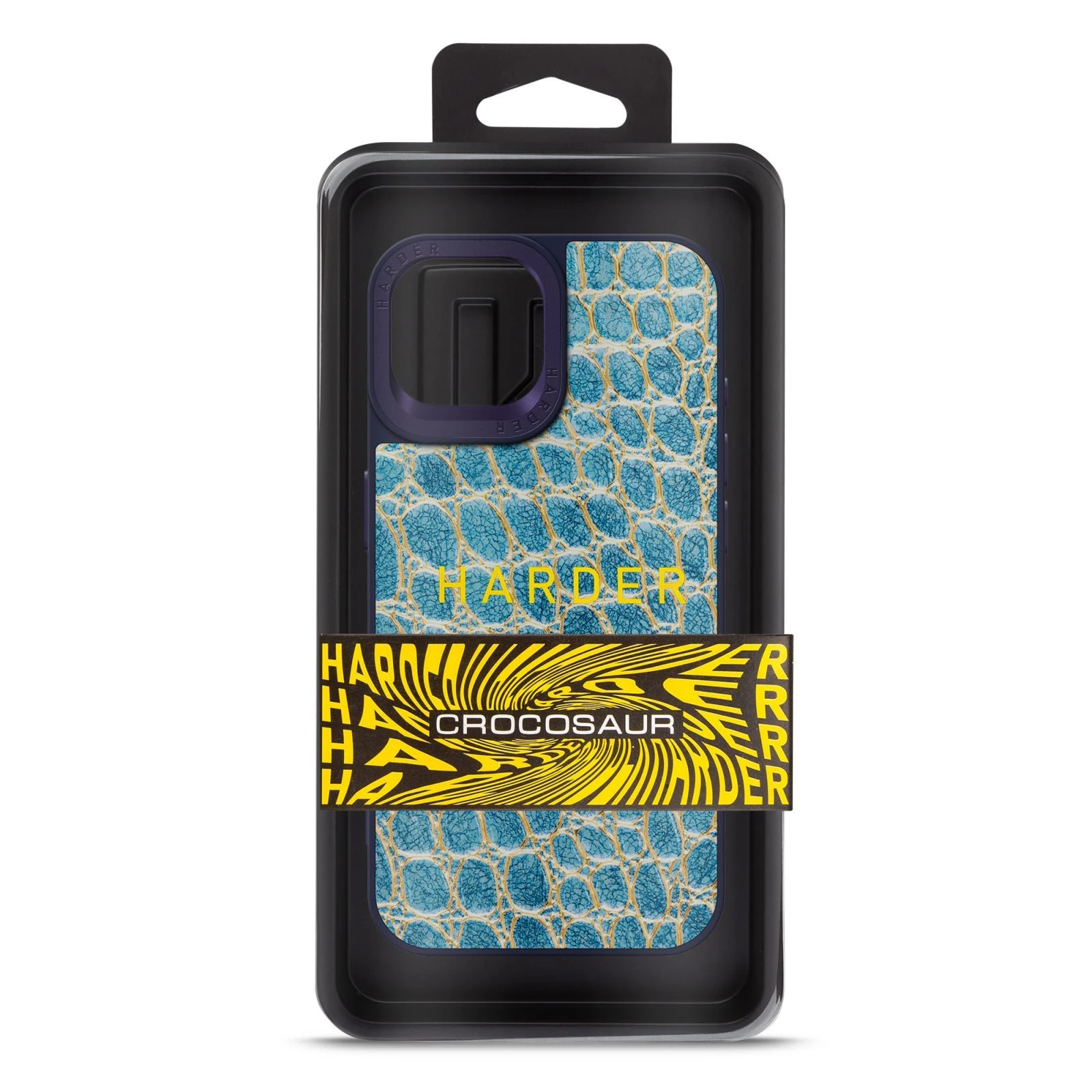 Чехол для мобильного телефона Harder Crocosaur Apple iPhone 15 Blue (ARM76700) (UA) Совместимость с брендом: Apple;