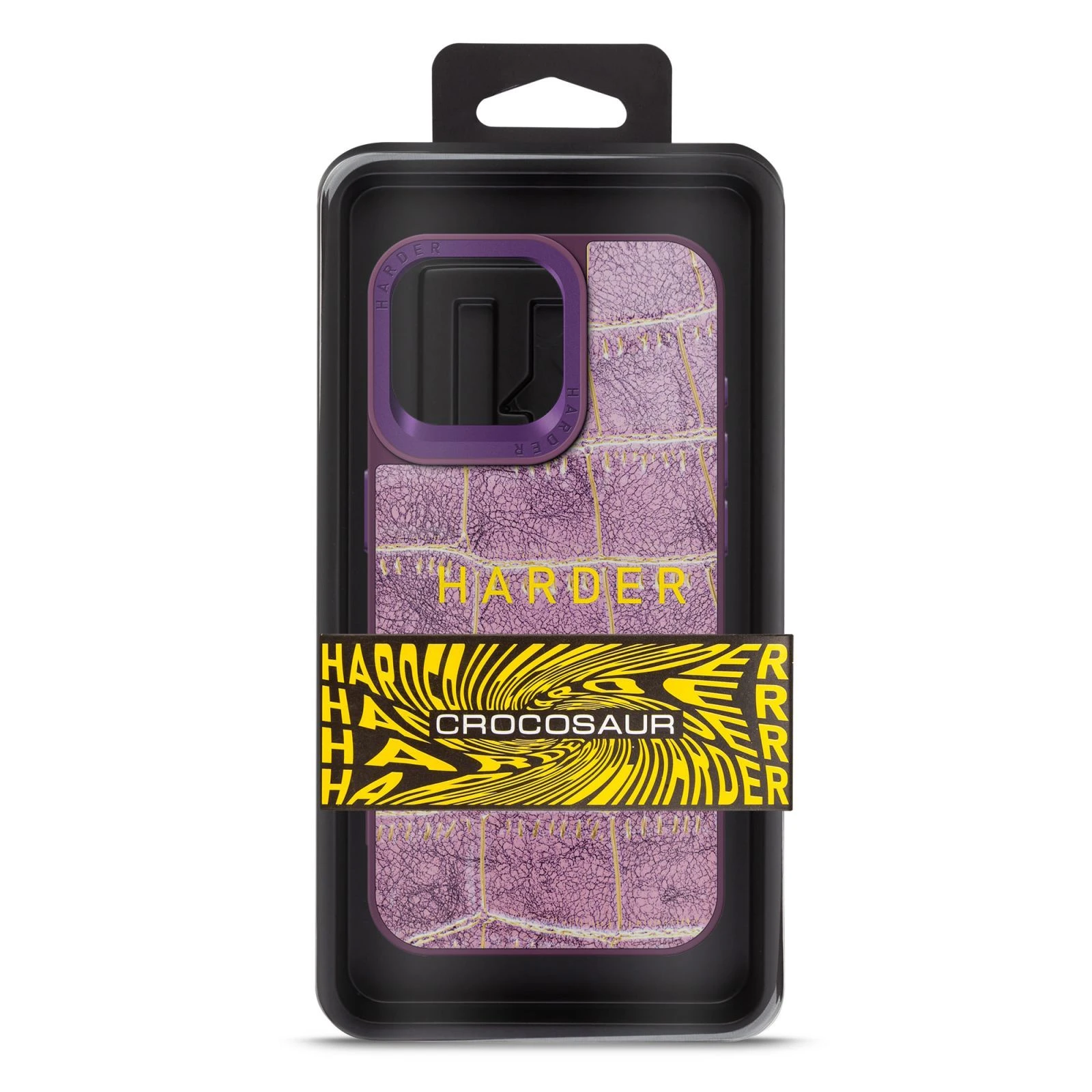 Чехол для мобильного телефона Harder Crocosaur Apple iPhone 15 Pro Max Purple (ARM76710) (UA) Совместимость с брендом Apple