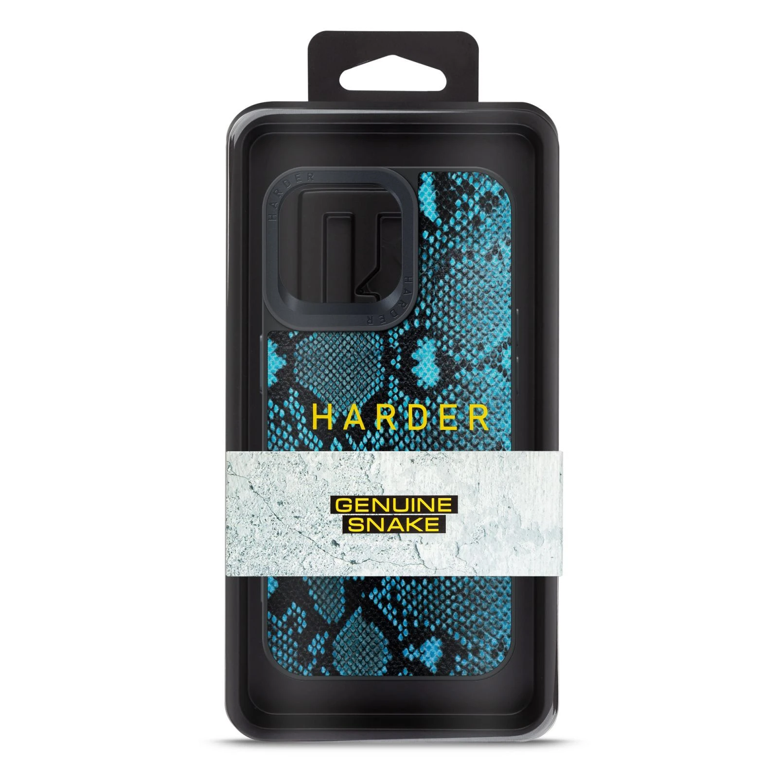 Чехол для мобильного телефона Harder Genuine Snake Apple iPhone 14 Pro Max Dark Blue (ARM76790) (UA) Совместимость с брендом: Apple;