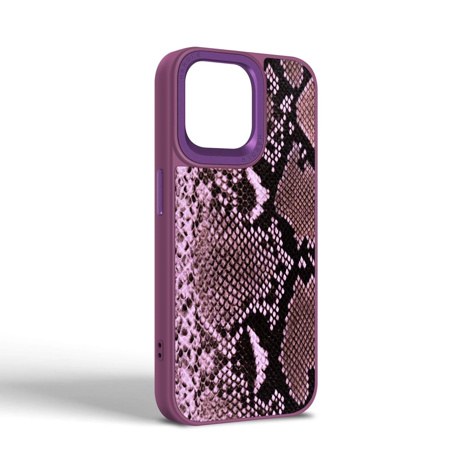 Чехол для мобильного телефона Harder Genuine Snake Apple iPhone 15 Pro Max Dark Purple (ARM76785) (UA) Совместимость с моделями Apple iPhone 15 Pro Max