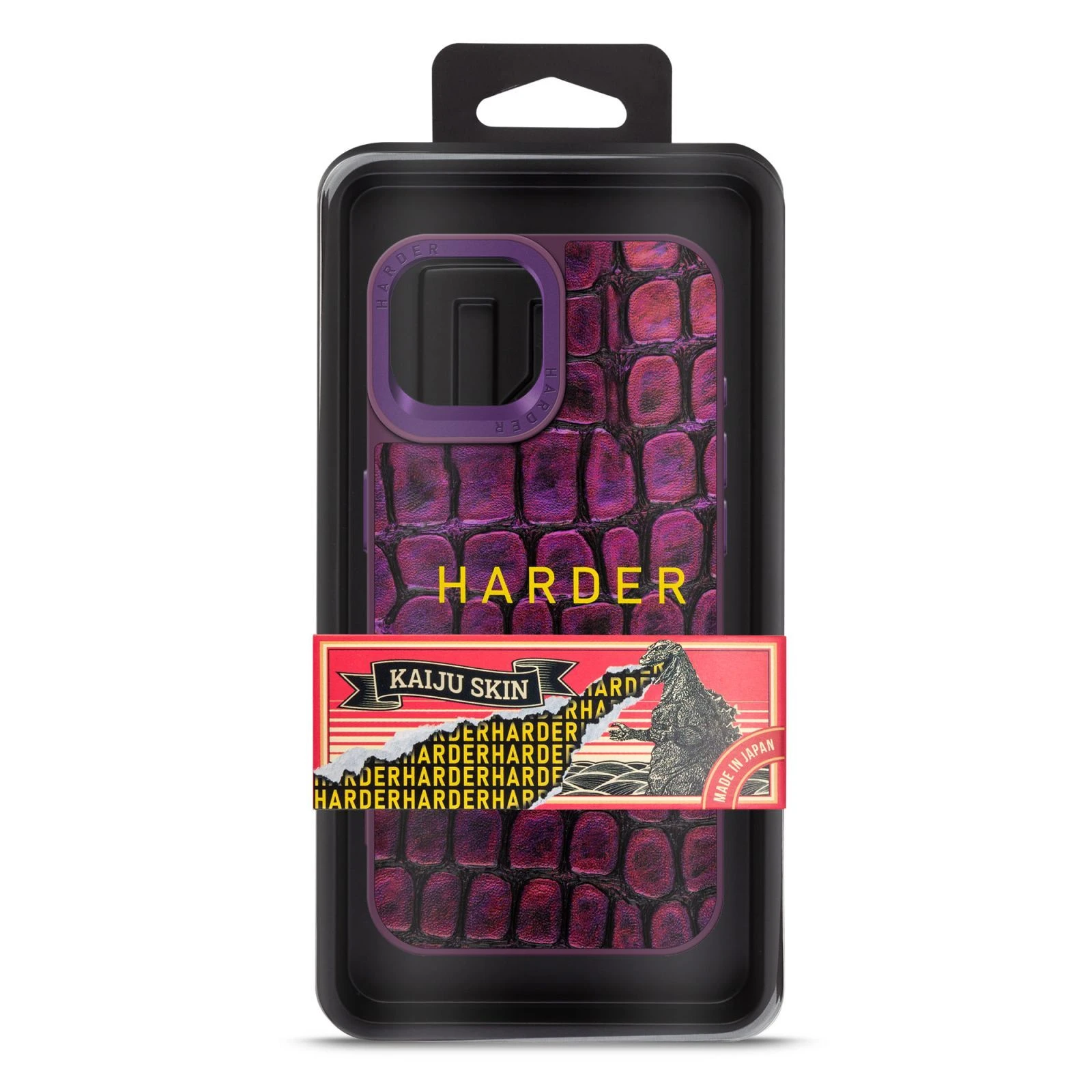 Чехол для мобильного телефона Harder Kaiju Skin Apple iPhone 15 Purple (ARM76836) (UA) Совместимость с брендом: Apple;