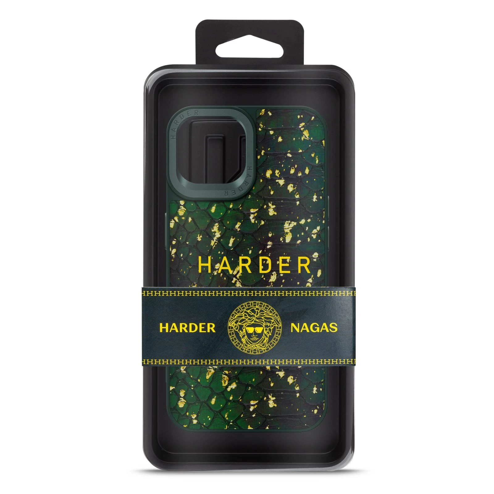 Чехол для мобильного телефона Harder Nagas Apple iPhone 14 Green (ARM76748) (UA) Совместимость с брендом: Apple;