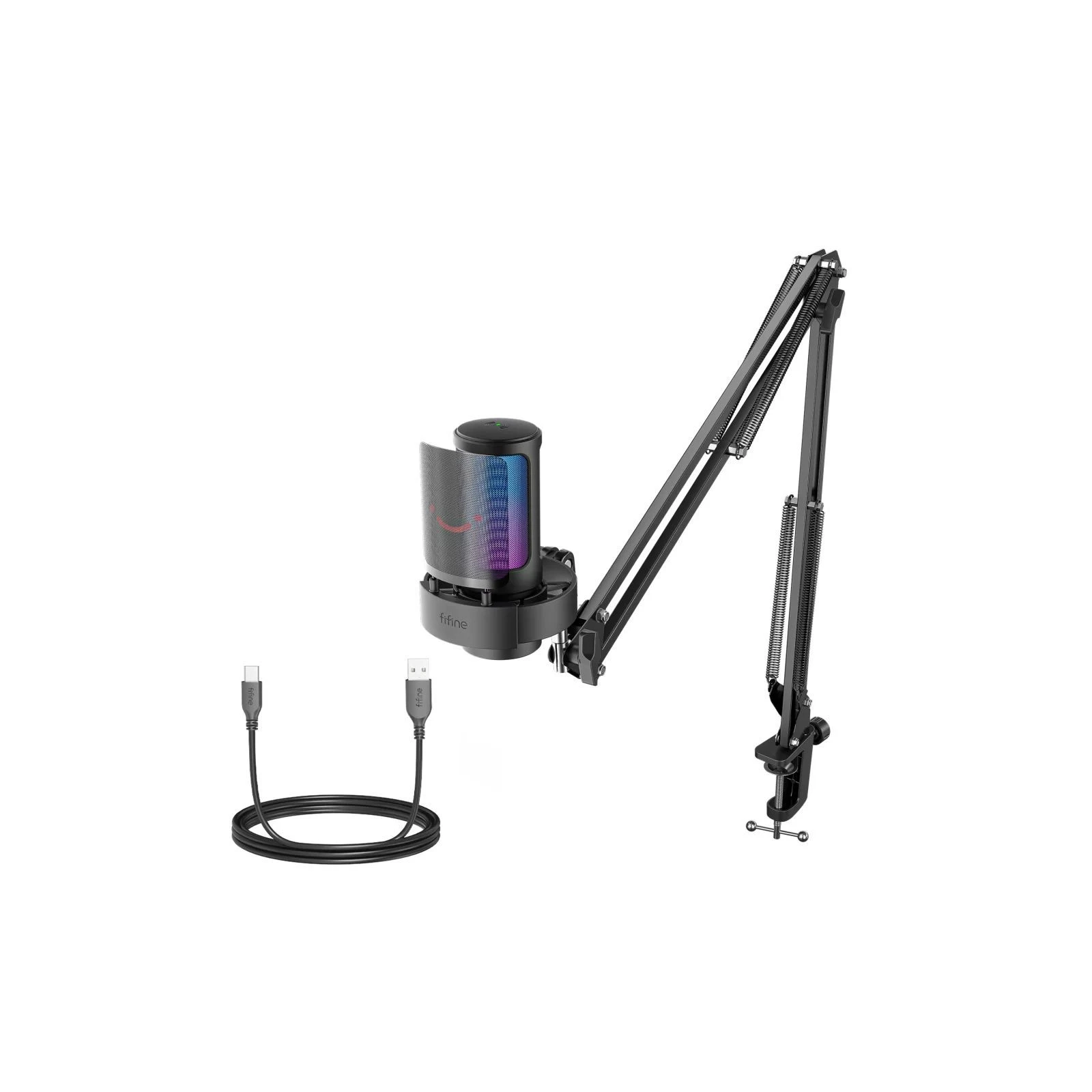 Fifine A8T USB Black (A8T) (UA) Призначення для комп'ютерів, студійний, для стрімінгу