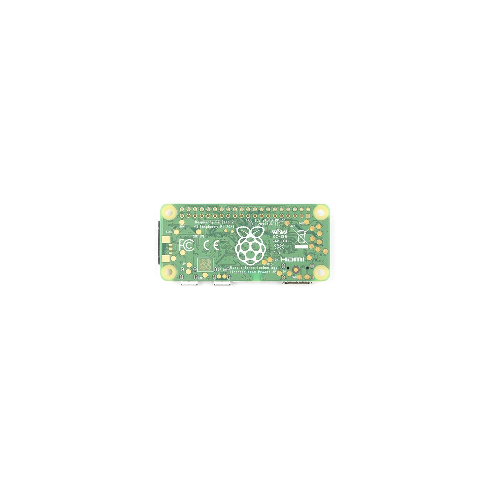 Raspberry Pi Zero 2 W (RPI004) (UA) Тип микро-ПК (плата)