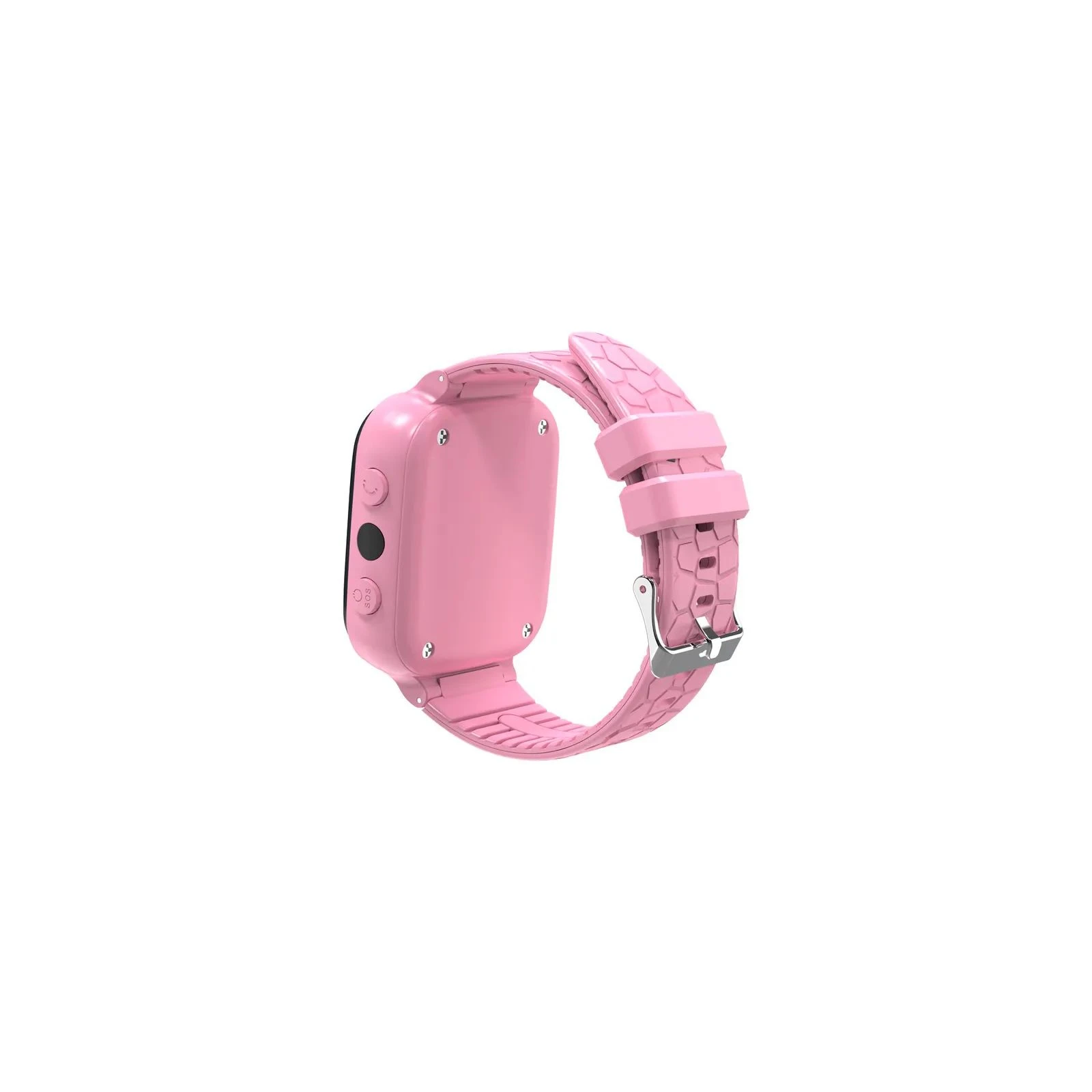 Смарт-часы Gelius Pro GP-PK007 (Ocean) Pink Kids smart watch with GPS tracker (Pro GP-PK007 (Ocean) Pink) (UA) Форма часов квадратные