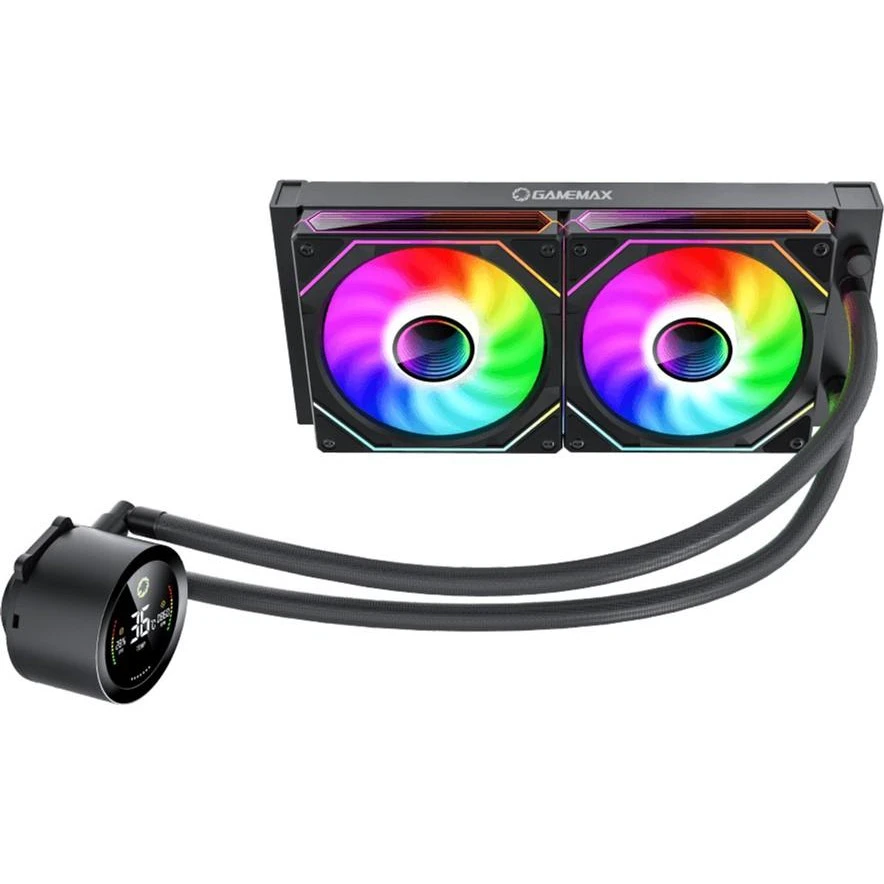 Водяное охлаждение GameMax IceBurg 240 Digital BK (UA) Socket 1700 есть