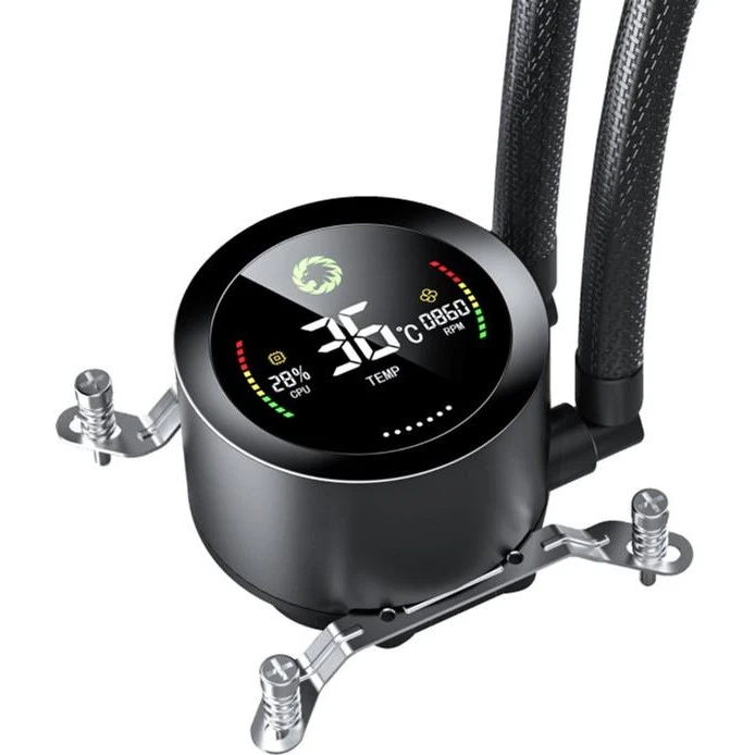 Водяное охлаждение GameMax IceBurg 240 Digital BK (UA) Бренд: GameMax; Назначение: для