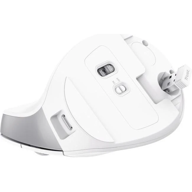 Trust Bayo 2 Ergonomic Wireless White (25398) (UA) Бренд: Trust; Призначення: для