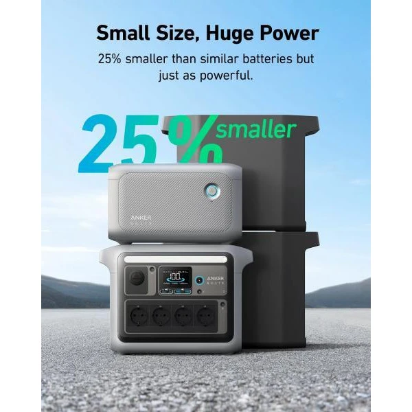 Anker SOLIX BP1000 Expansion Battery 1056WH (A1761111-85-20) (UA) Форма выходного сигнала чистая синусоида