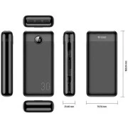 YENKEE YPB 3018 30000mAh 20W Black (35057019) (UA)