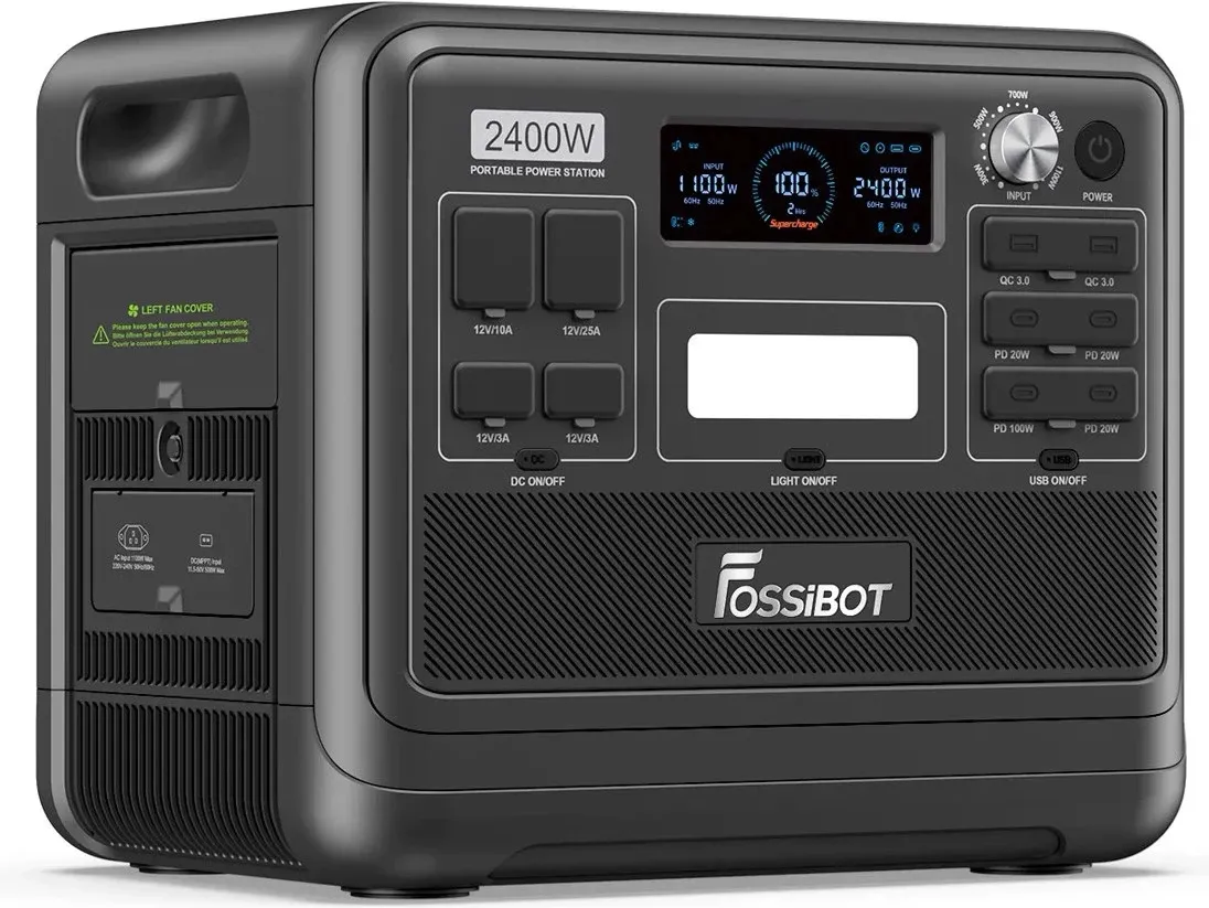 Fossibot F2400 (EU) Бренд: Fossibot; Розетка AC 230В: 6; USB