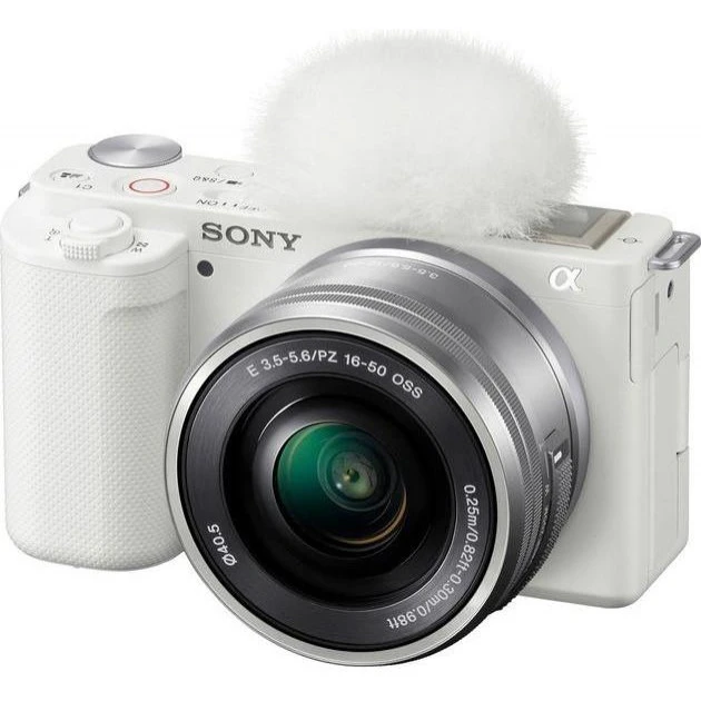 Sony ZV-E10 kit (16-50mm) White (ILCZVE10LW.CEC) (EU) Линейка ZV-E