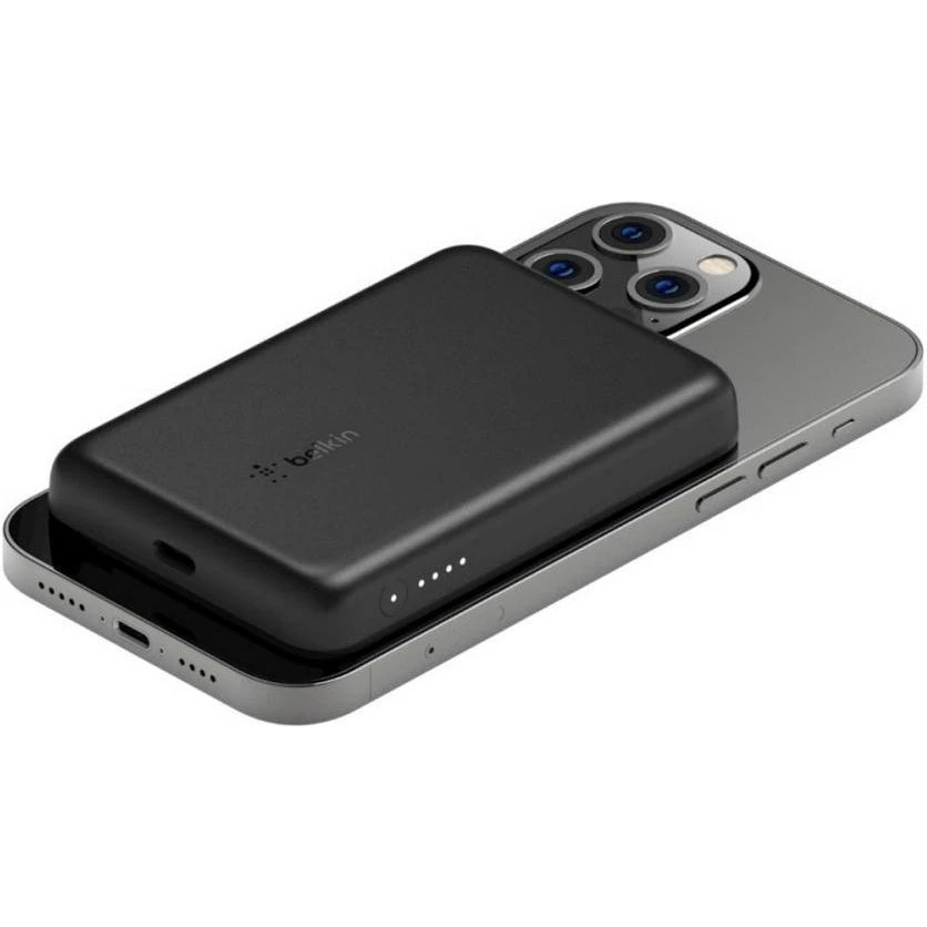 Belkin MagSafe 2500mAh Wireless Power Bank black (BPD002BTBK) (UA) Подключение устройств USB Type-C