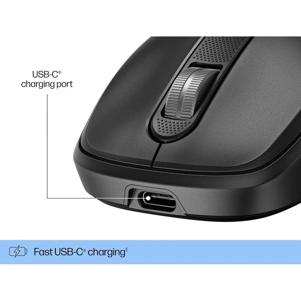 HP 510 Ultra-Fast Rechargeable Wireless Black (9C2F6AA) (UA) Призначення для настільних ПК