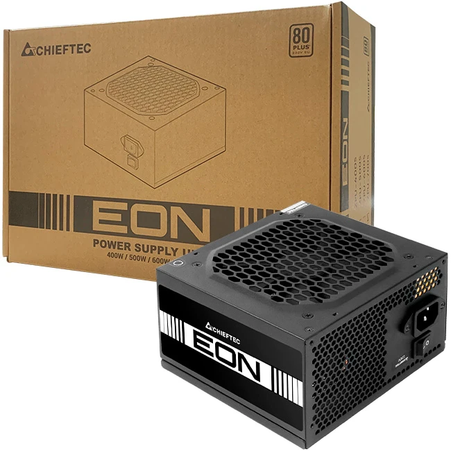 CHIEFTEC 400W Eon ZPU-400S (UA) Форм-фактор: ATX; Потужність: 400 Вт;