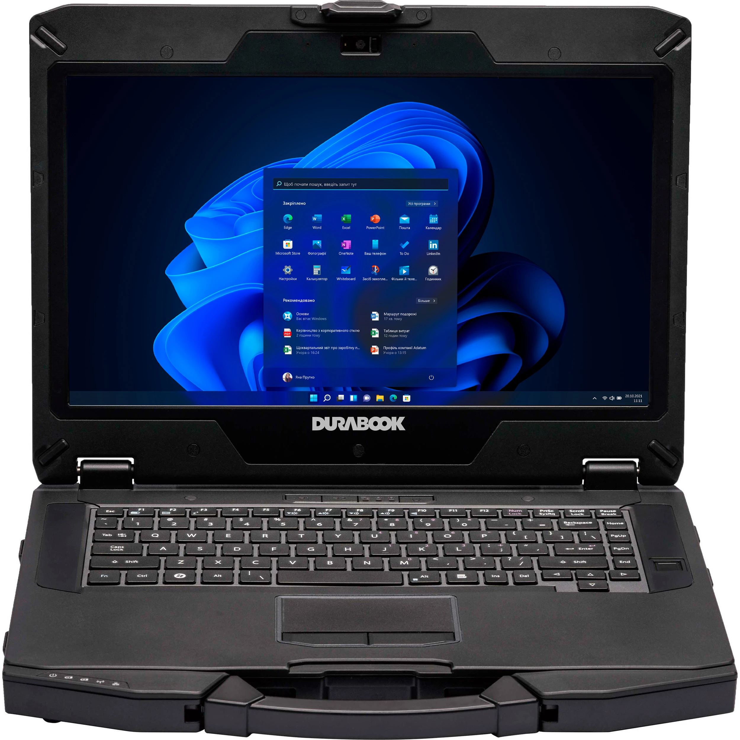 DURABOOK S14 Standard Black (S4E2R3AA3BXE) (UA) Процессор: Intel Core i5-1135G7 (4-ядерный,