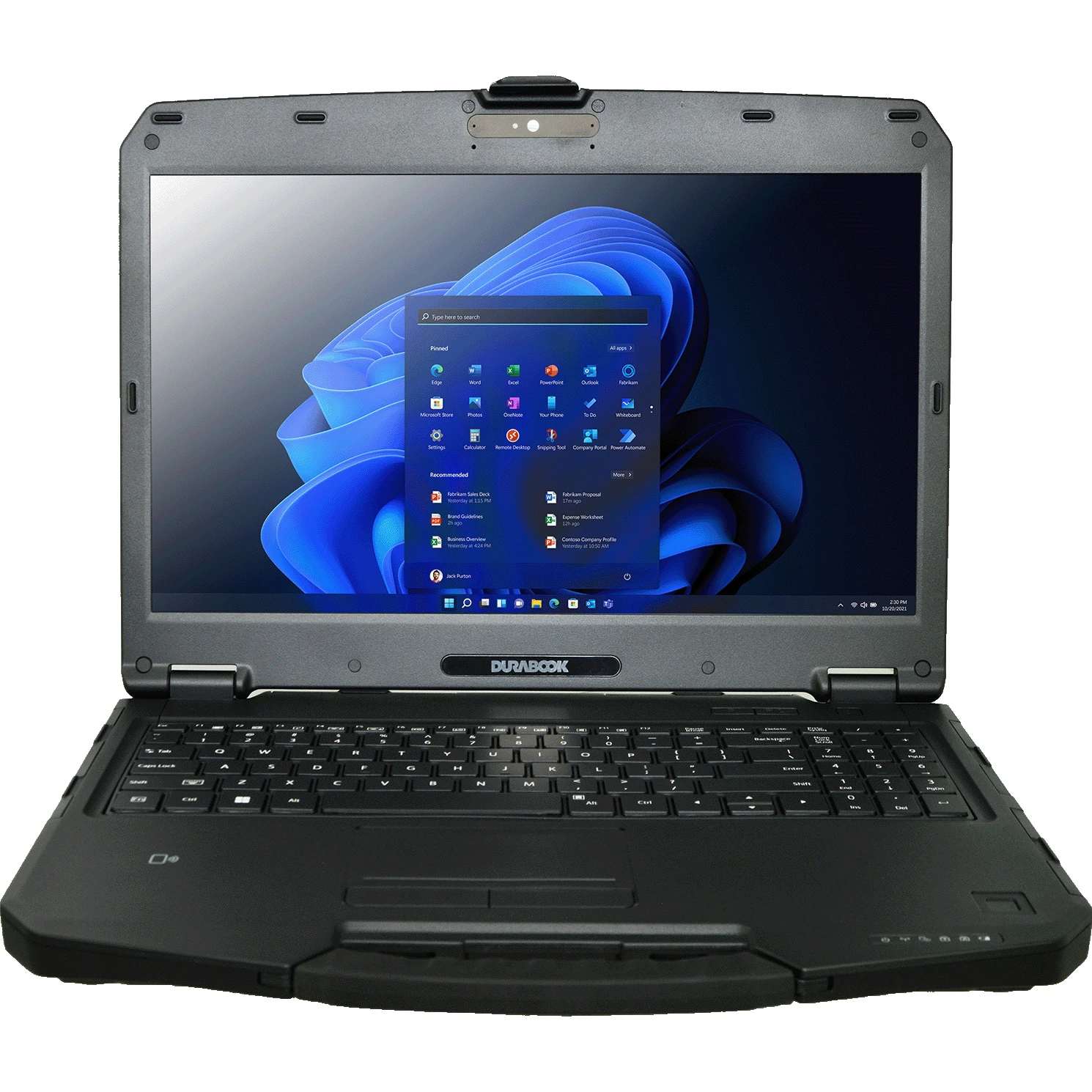 DURABOOK S15 Standard Black (S5G2R3AAEBXE) (UA) Процессор: Intel Core i7-1255U (10-ядерный,