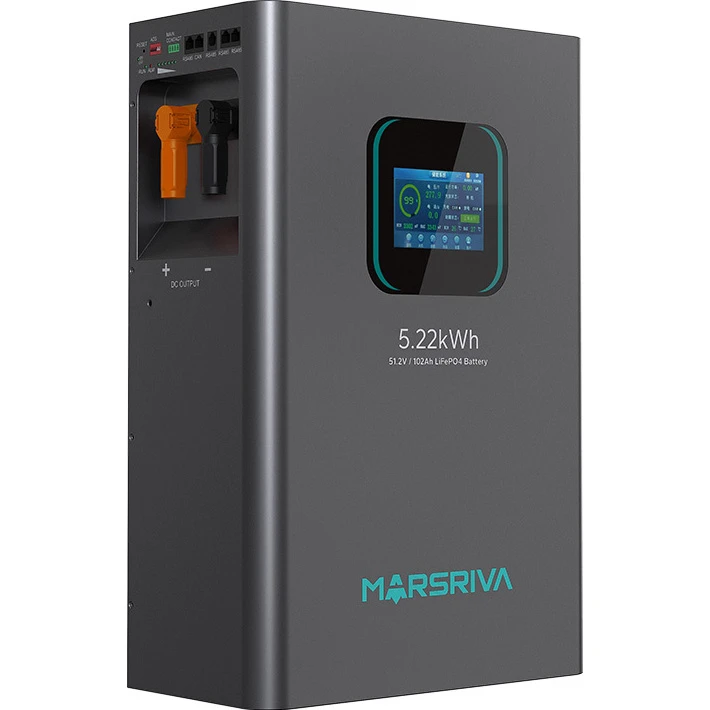 MARSRIVA LiFePO4 BYD LiFePO4 51.2V 100Ah (51.2В, 100Ач, BMS) (MR-LFP48-100-WMD) (UA) Ёмкость 100 А·ч