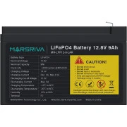 MARSRIVA LiFePO4 Lead Acid Replacement 12.8V 9Ah (12.8В, 9Ач, BMS) (MR-LFP12-9-LAR)