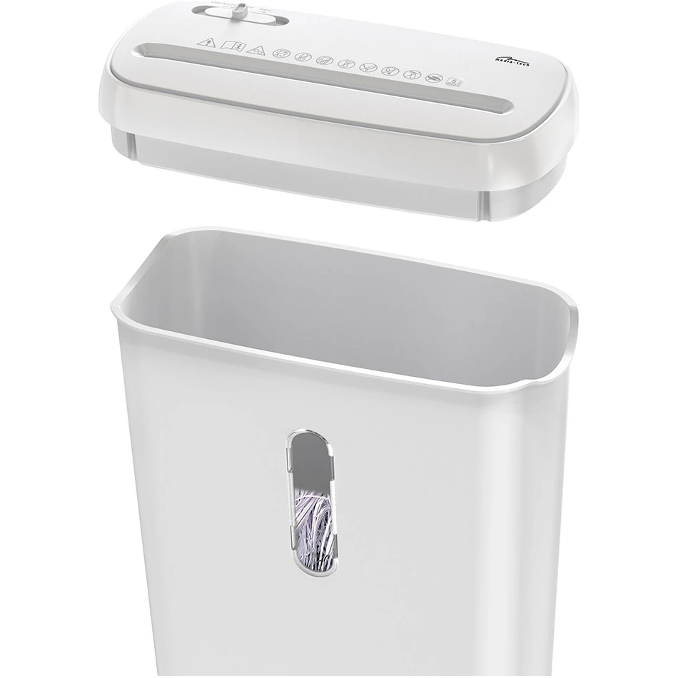 MEDIA-TECH Shredder MT223 (1x6.8) White Тип різання паралельний