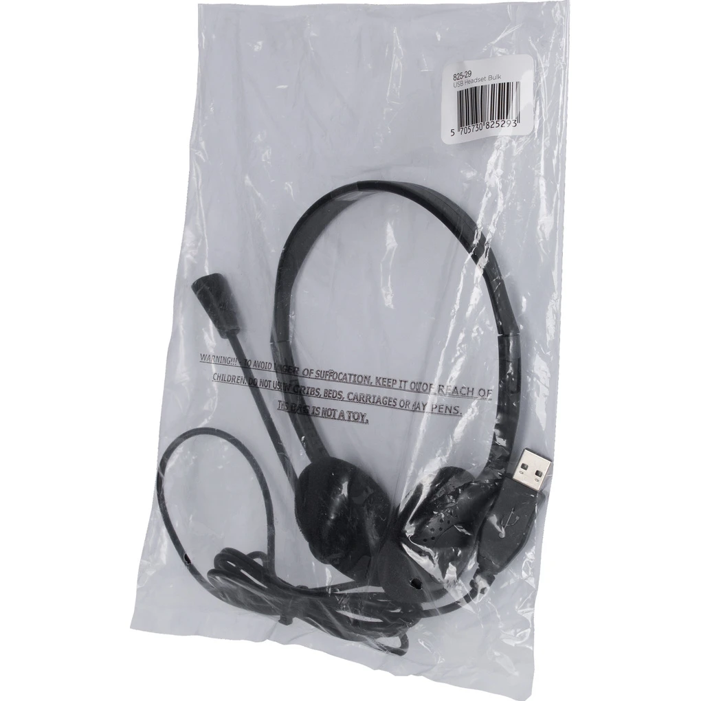SANDBERG USB Headset Bulk (825-29) (UA) Підключення: провідне;