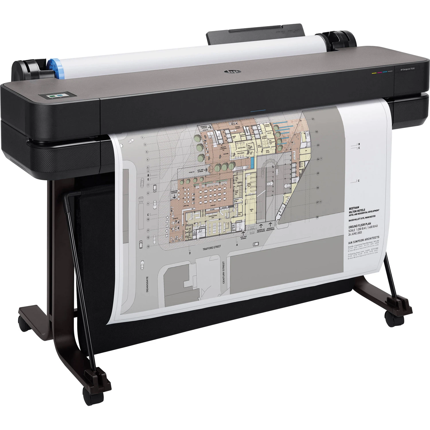 Широкоформатный принтер 36 HP DesignJet T630 2025 (5HB11D) (UA) Формат печати: 36; Тип печати: