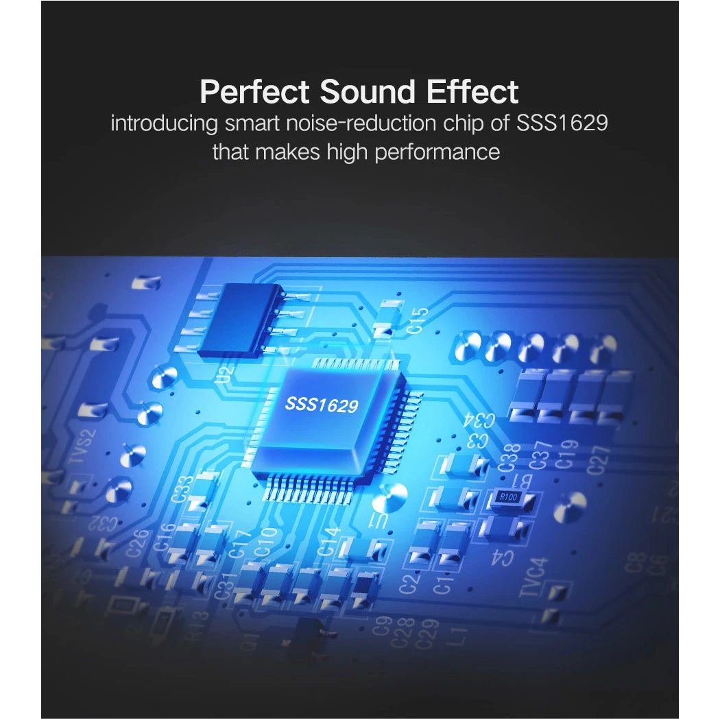 UGREEN CM129 USB External Stereo Sound Adapter Black (40964) Чипсет SSS1629