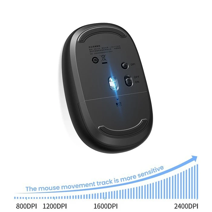 UGREEN MU105 Portable Blue (90671) (UA) Підключення: бездротове; Тип