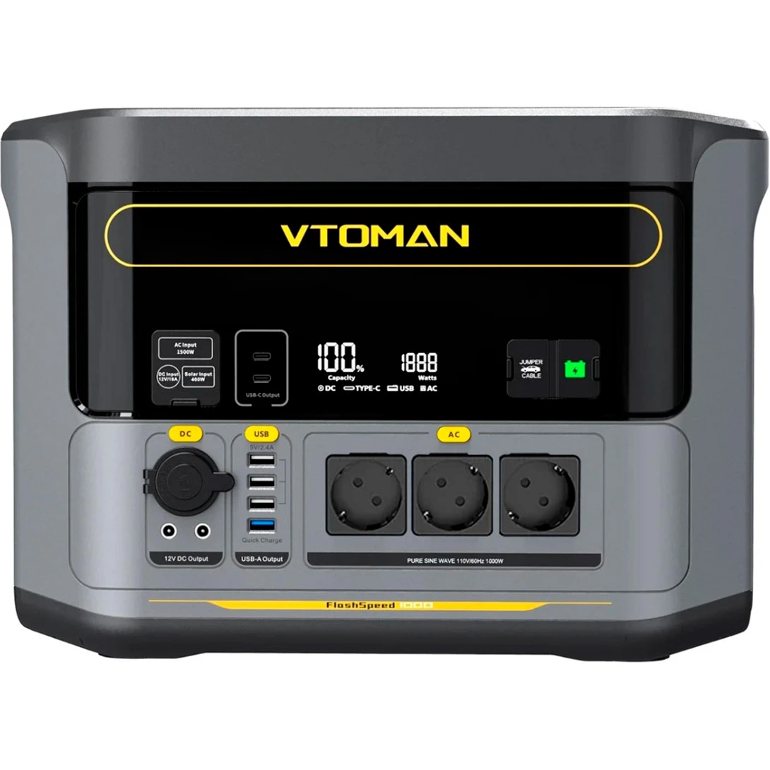 VTOMAN FlashSpeed 1000 (UA) Енергетична ємність: 828 Вт·год
