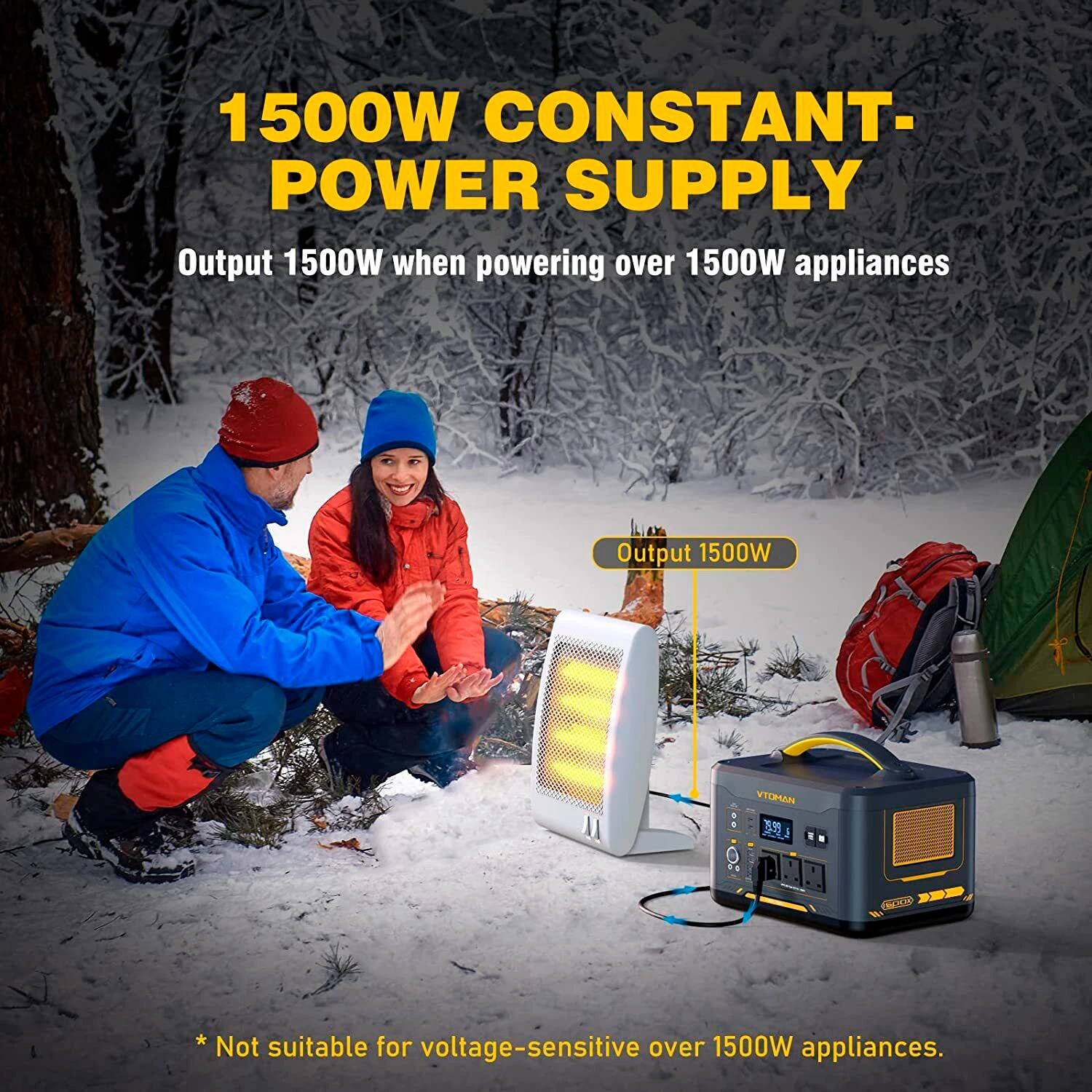 VTOMAN Jump 1500X (UA) Энергетическая ёмкость: 828 Вт·ч;