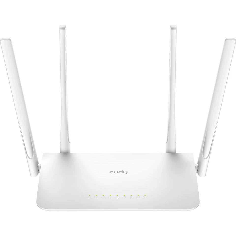 Wi-Fi роутер CUDY WR1300 (UA) Процесор: MediaTek MT7621 (2-ядерний);