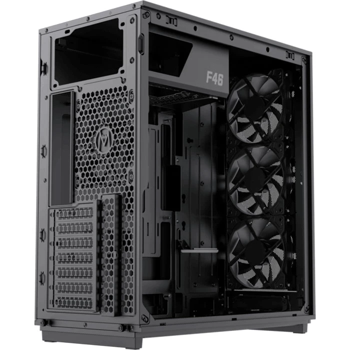 GAMEMAX F46 Dark Black (UA) Фор-фактор bp  atx 