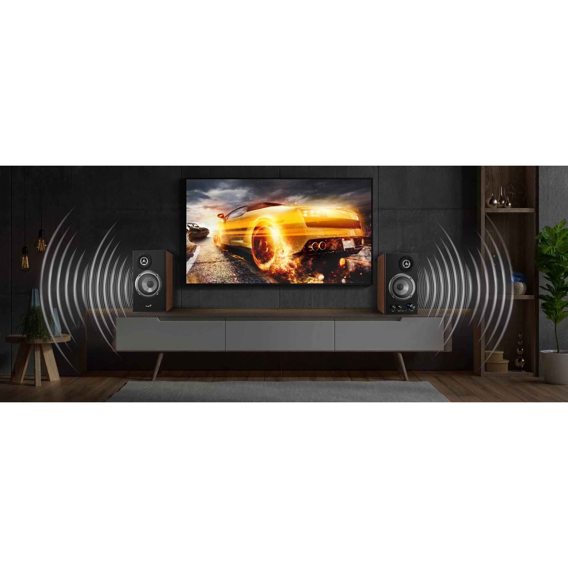 GENIUS SP-HF1200B (31730049400) Загальна вихідна потужність (RMS)  36 Вт 