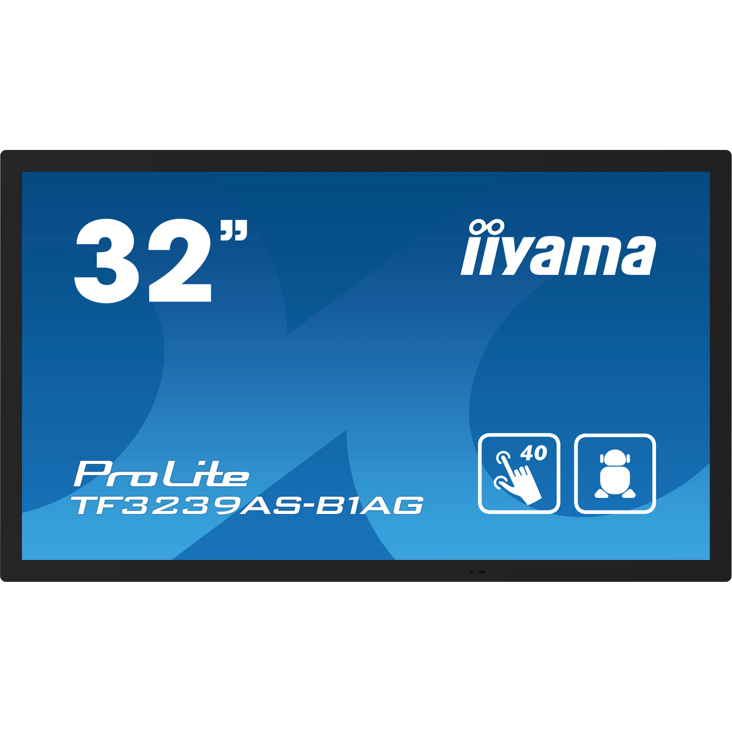 Інтерактивний дисплей 32 IIYAMA ProLite TF3239AS-B1AG Full HD Діагональ: 32; Роздільна
