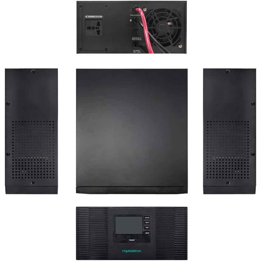 Інвертор MARSRIVA MR-UT1500 (UA) Тип: інвертор; Кількість фаз: 1;