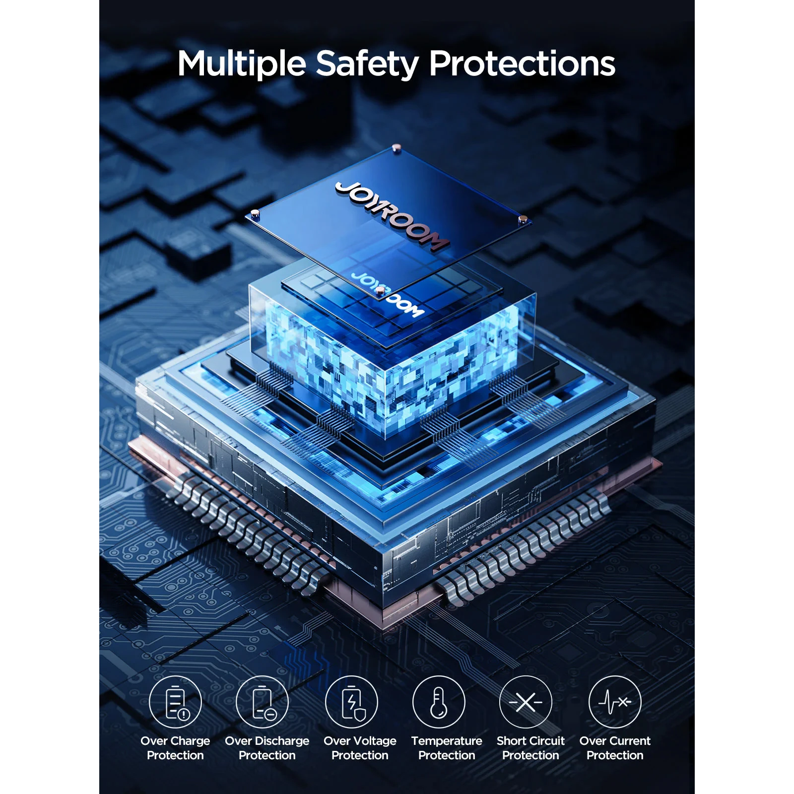 JOYROOM JR-PBF05 30000mAh Black (UA) Макс.вихідна потужність 65 Вт