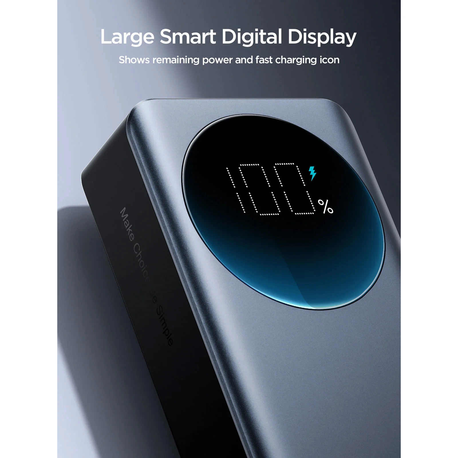 JOYROOM JR-PBF05 30000mAh Black (UA) Швидка зарядка QC 3.0