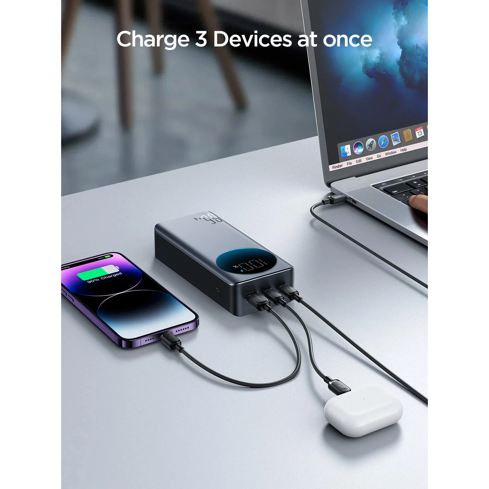 JOYROOM JR-PBF05 30000mAh Black (UA) Power Delivery 3.0