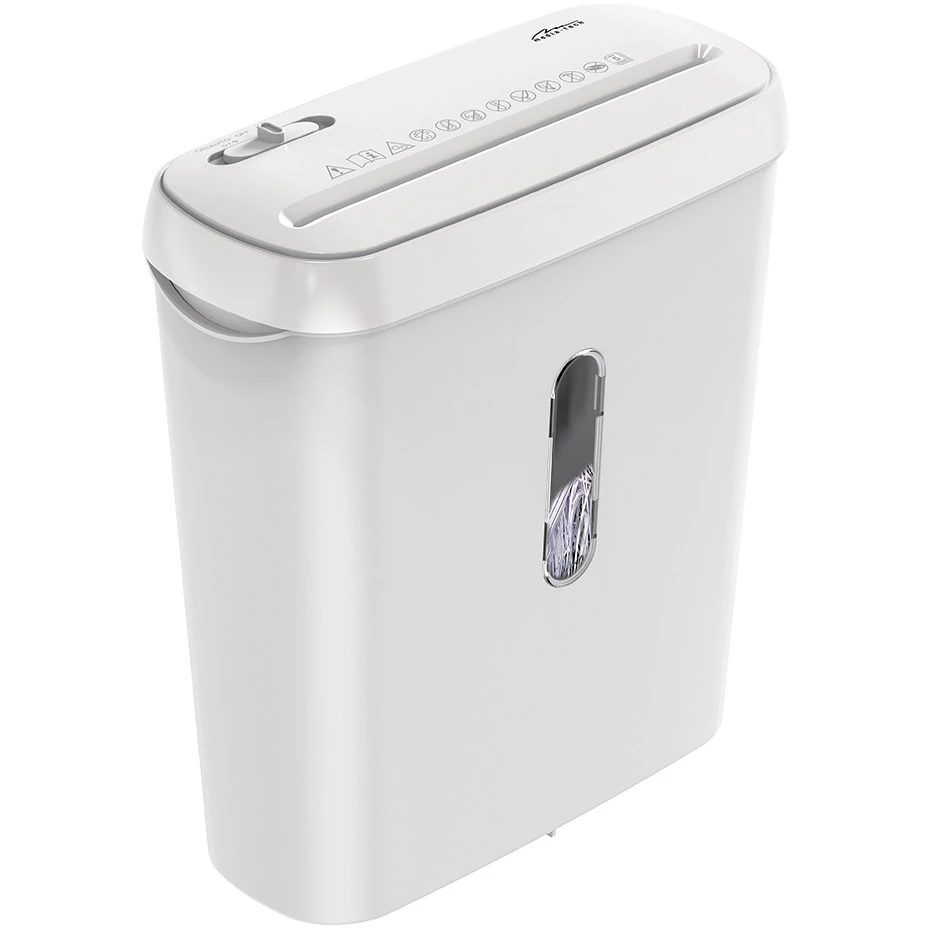 MEDIA-TECH Shredder MT223 (1x6.8) White Розмір фрагментів 1 × 6.8 мм