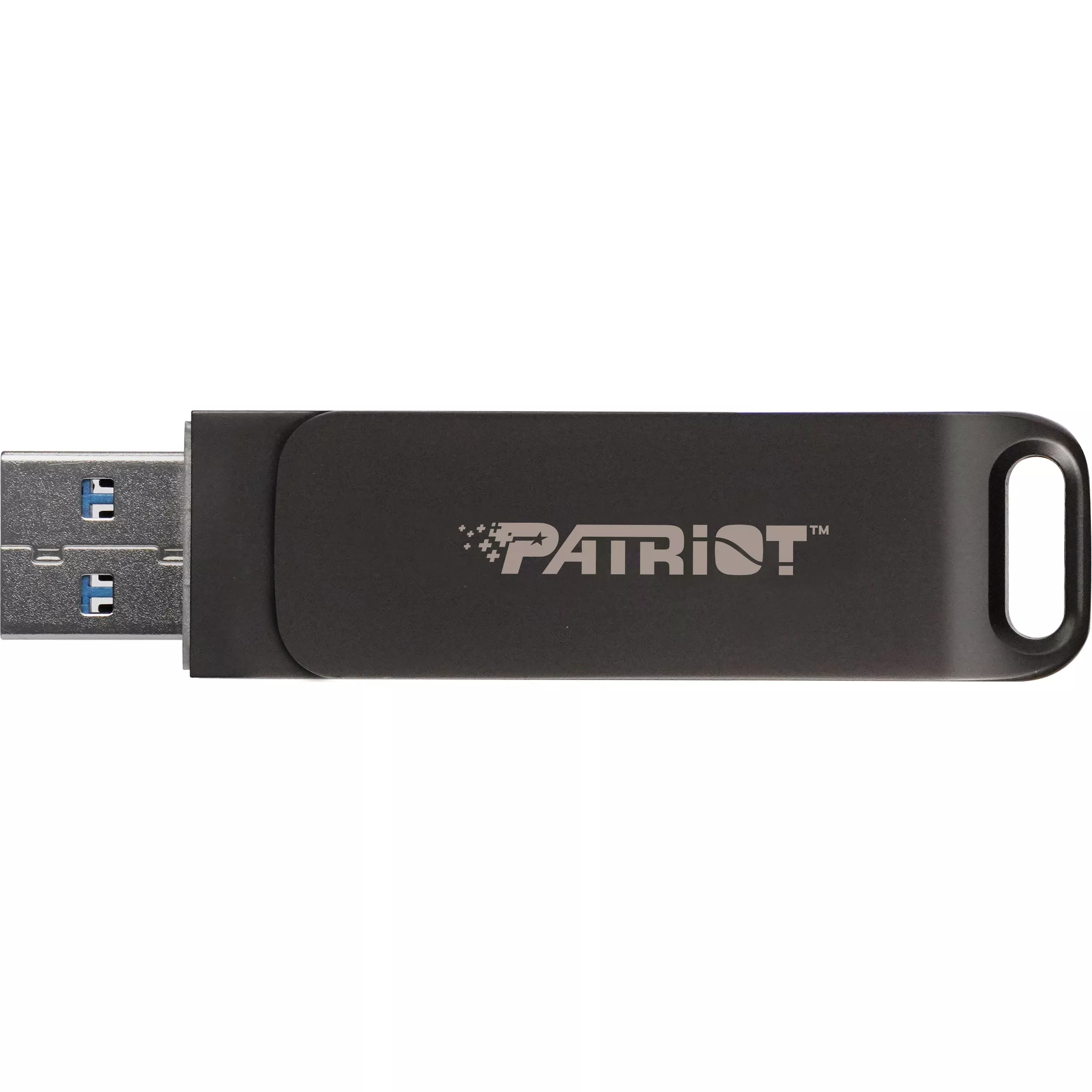 PATRIOT Rage R550 USB/USB-C3.2 64GB Matte Black (PE64GR550DSAD) (UA) Объём памяти: 64 ГБ; Интерфейс: USB