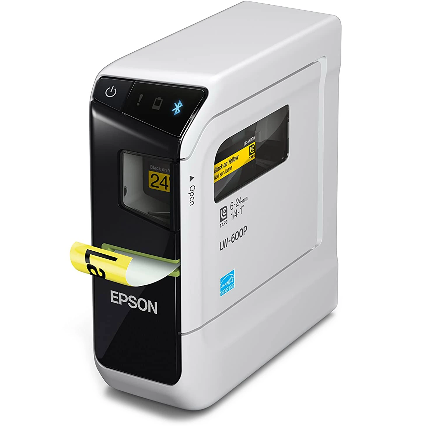 Принтер наклейок EPSON LabelWorks LW-600P USB/BT (C51CD69200) (UA) Інтерфейси підключення  USB; Ширина друку 