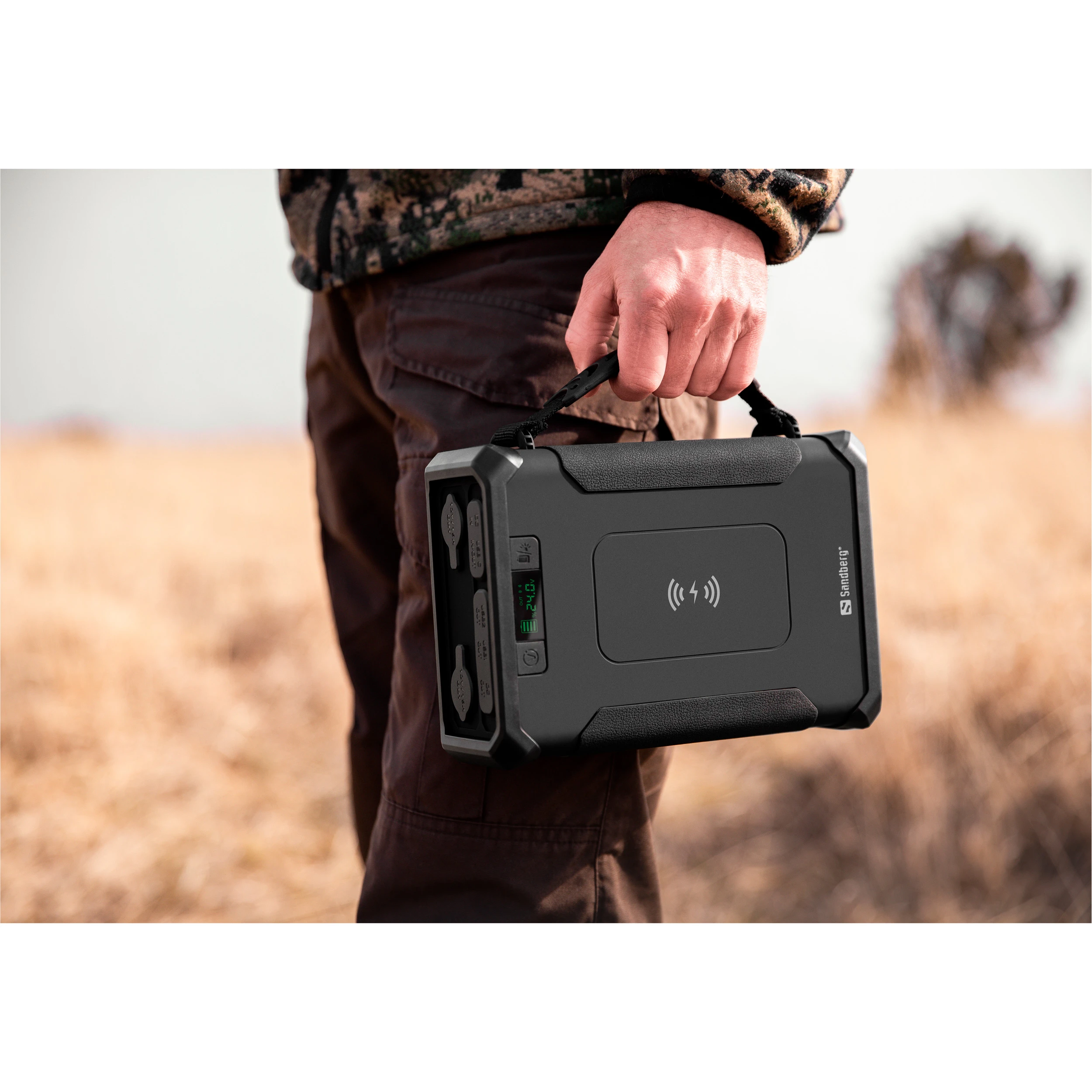 SANDBERG Survivor Powerbank 8-in1 96000mAh (420-78) (UA) Быстрая зарядка QC 3.0