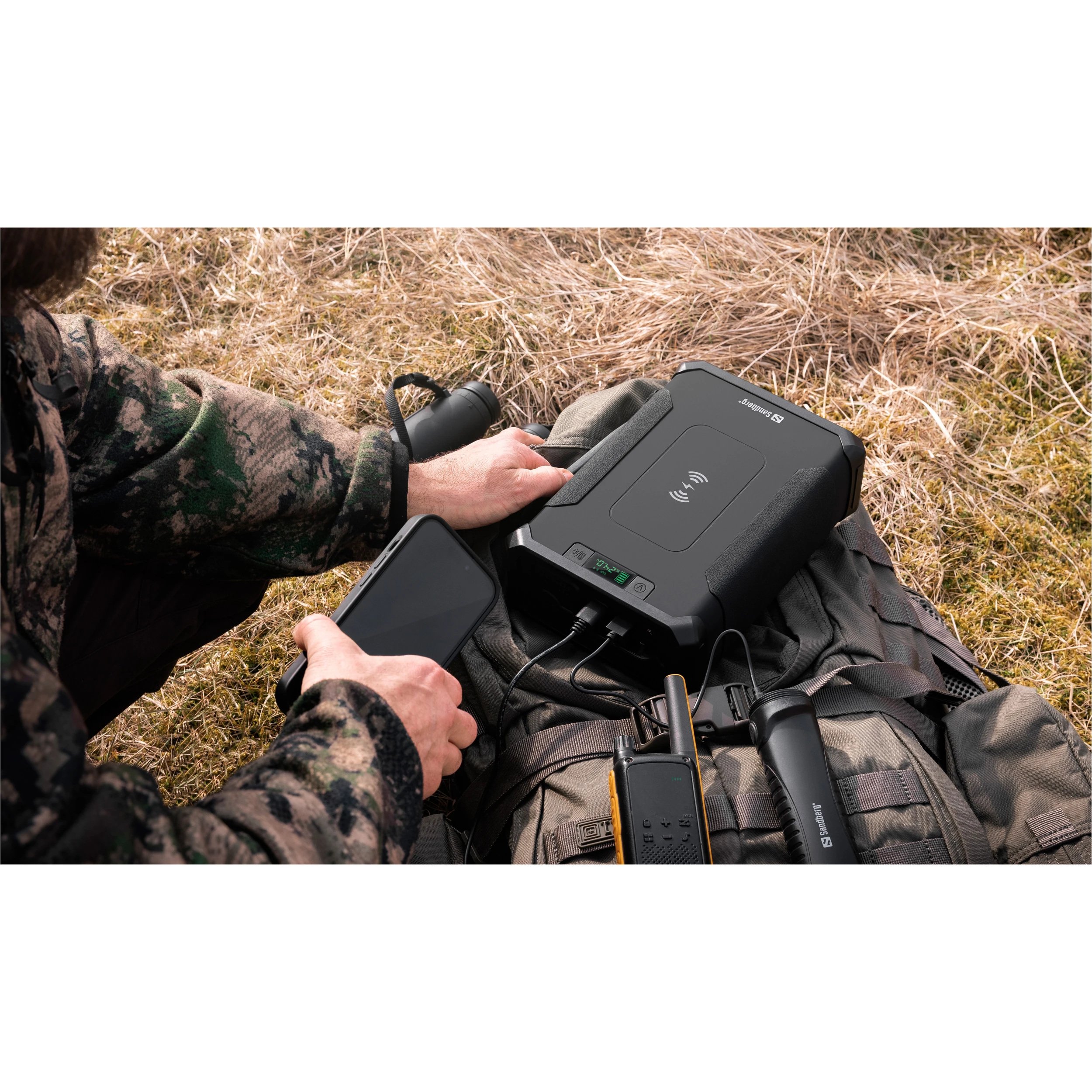 SANDBERG Survivor Powerbank 8-in1 96000mAh (420-78) (UA) Энергетическая ёмкость 307.2 Вт·ч